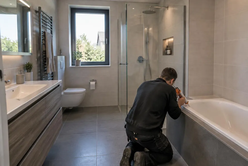 Kitbedrijf Bunnik – badkamer kit vervangen bij de douche
